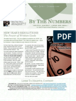 By The Numbers - Issue No. 1