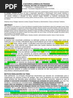 A NATUREZA JURÍDICA DO PEDÁGIO