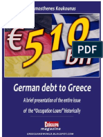 510 Billion EUR German Debt To Greece (Occupation Loan)