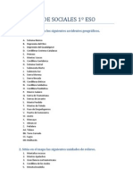 Examen Geografía (Mundial + Península Ibérica)