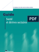 Santé Et Dérives Sectaires