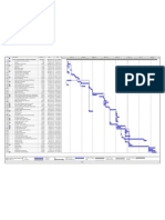 Gantt chart Building Ground Floor