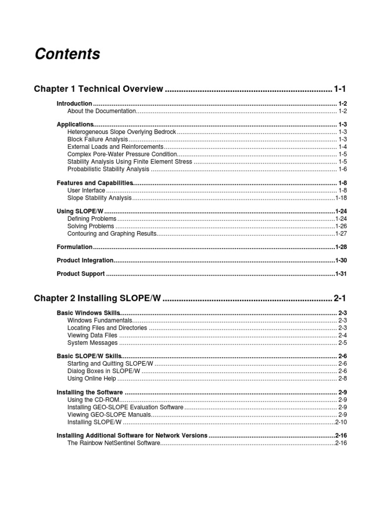 Geoslope Manual | PDF | Computing And Information Technology | Teaching ...
