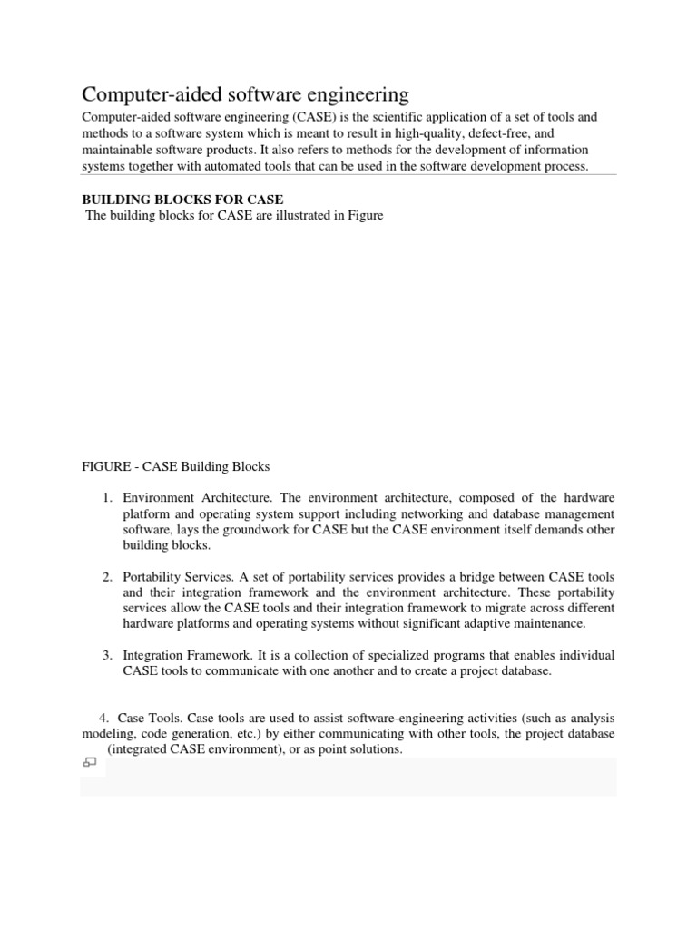 Building Blocks For Case | PDF | Software Development | Software Testing