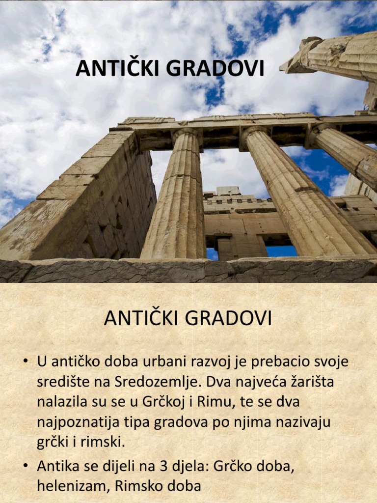 Antički Gradovi | PDF