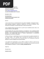 Motivation Letter Pdf Master Of Business Administration Business
