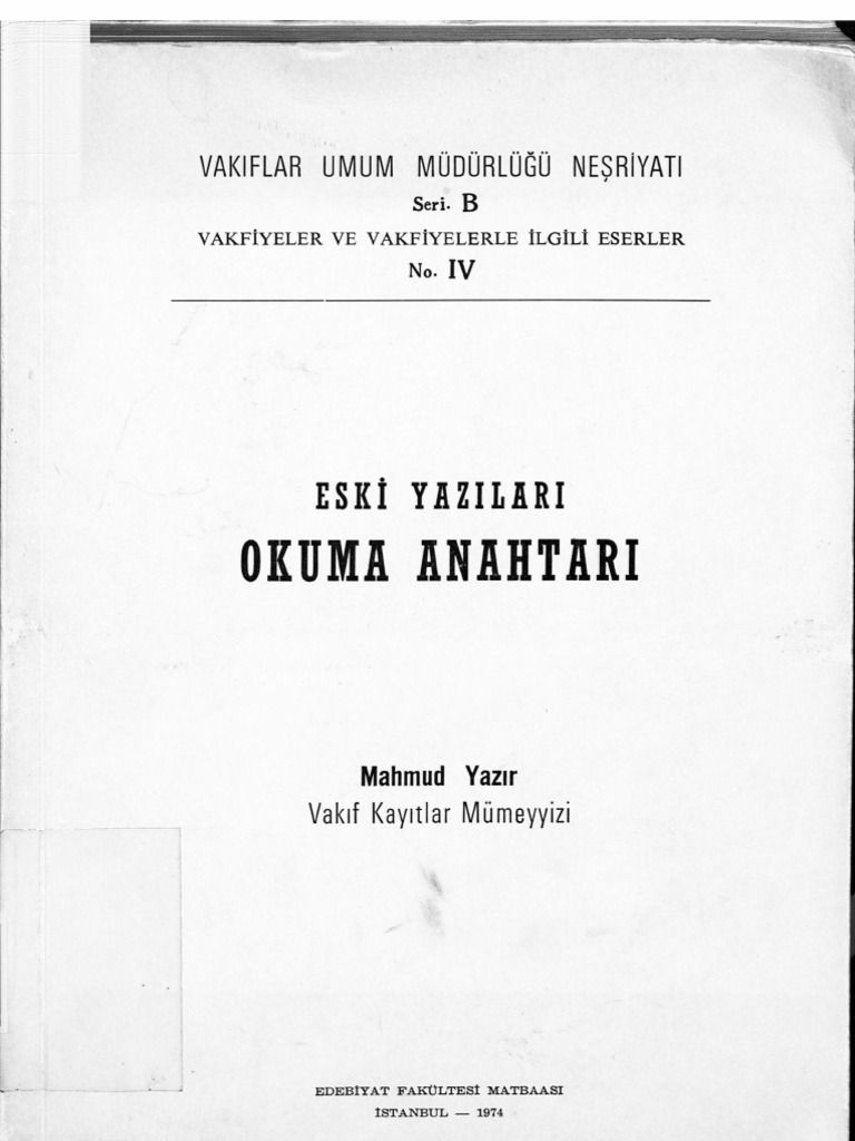 eski yazilari okuma anahtari pdf