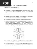 Real-Mode and Protected-Mode Memory Addressing