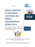 Informe LB Quijos 2012 Final