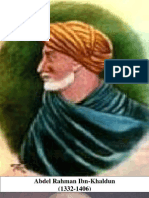 Abdel Rahman Ibn-Khaldun (1332-1406)