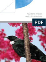 Guide To Theses Dissertations