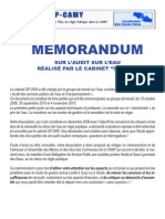 Memorandum AREP CAMY