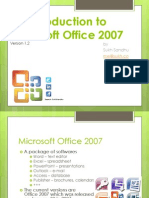 An Introduction To Microsoft Office 2007 - Lecture V1.2