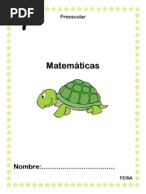 Matemticas Hojas De Trabajo Preescolar Educacin De La Primera