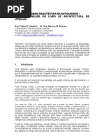 seminário sobre arquitetura na antiguidade
