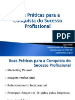 Boas Práticas para a Conquista do Sucesso Profissional