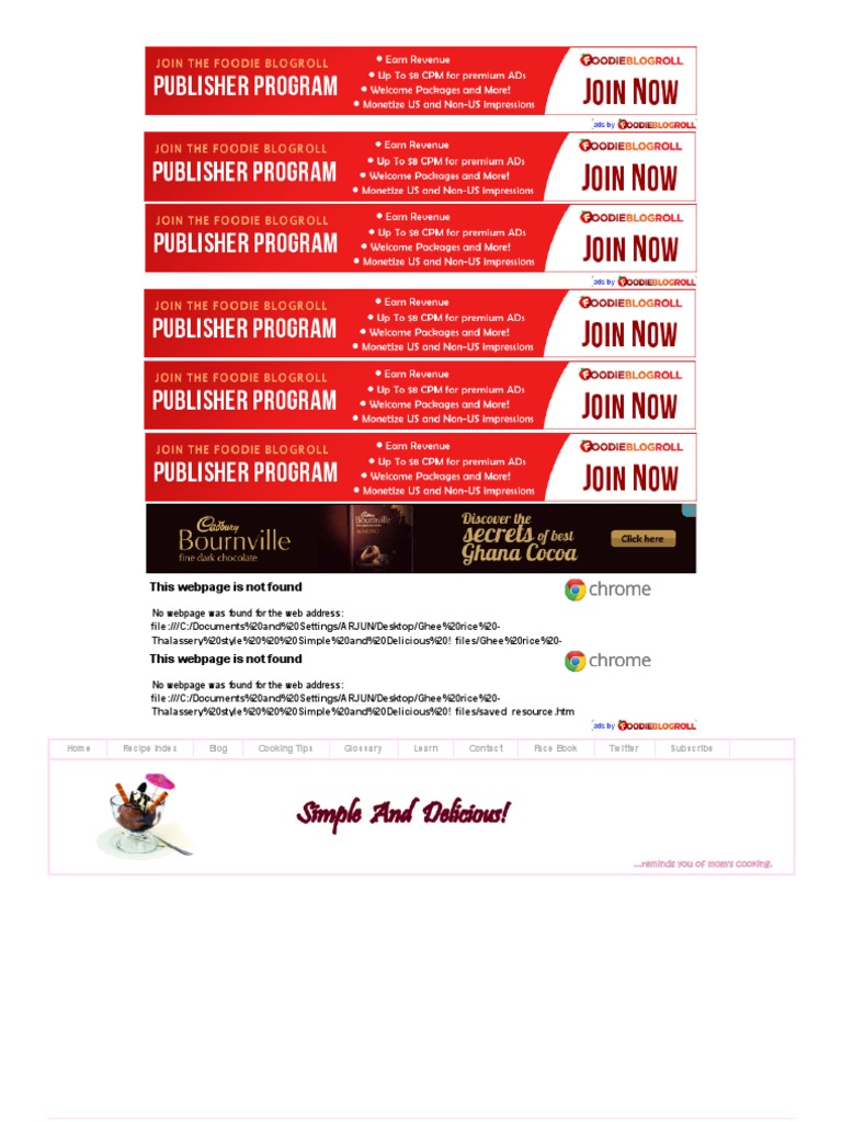 Ghee Rice Thalassery Style Simple and Delicious ! PDF Curry Asian Cuisine