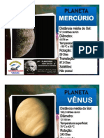 planetário placas