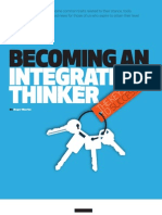 Becoming An Integrative Thinker