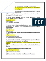 Los Tratados de Guadalupe Hidalgo Establecían