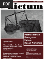 Download Jurnal Dictum Edisi 1 Oktober 2012 - Permasalahan Penegakan Hukum Kasus Narkotika by Anugerah Rizki Akbari SN114570265 doc pdf