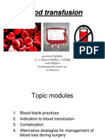 Blood Transfusion