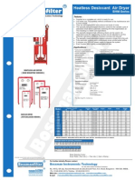 Heatless Desiccant Air Dryers