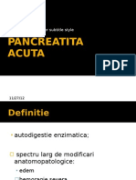 Pancreatita Acuta