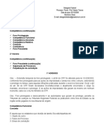 Direito Processual Penal - 05ª Aula - 03.10.2008