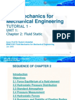 EBMF4103 (Chapter 2) Fluid Mechanics for Mechanical Engineering