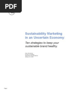Download Sustainability Marketing in an Uncertain Economy by egg SN11459624 doc pdf