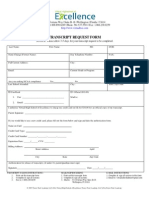 Vhse Transcript Request Form
