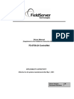 Fs-8700-24 Controlnet: Driver Manual