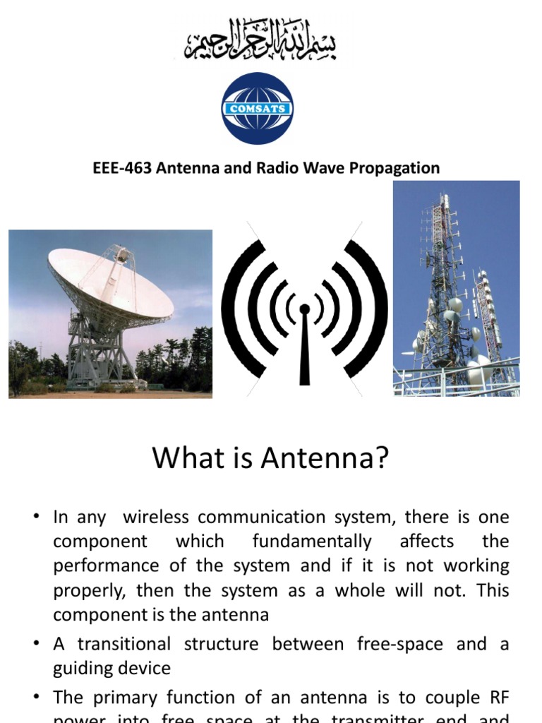 Antenna Basics and Wave Propagation | PDF