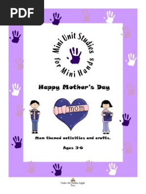 Mother's Day Activity Book