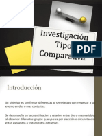 Investigación Tipo Comparativa