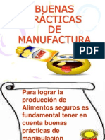 Buenas Prácticas DE Manufactura