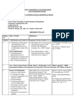 PGBM Session Plan