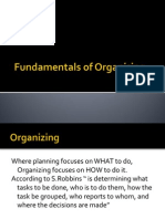 Fundamentals of Organising