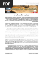 La Restauracion Espiritual