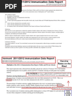 Download Vermont Vaccine and Exemption Rates 20112012- Vaccines Up Exemptions Down by VaccineInformation SN114630984 doc pdf