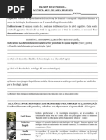 Examen de sociología