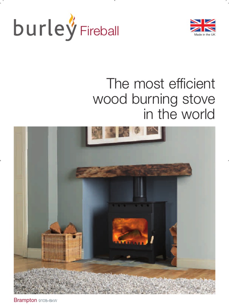 Burley Wood Burning Stove | PDF | Stove | Combustion