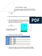 Revisão AP1 - Metrologia