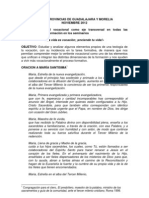 La pastoral vocacional como eje transversal en todas las dimensiones de la formación I