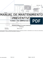 Manual Mantenimiento Preventivo TORNO CNC DMTG CKE 6150 (IMP)