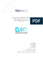 Comparing Different Biogas Upgrading Tecniques