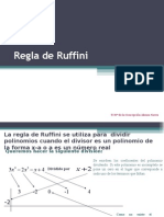 Regla de Ruffini