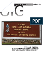 California Wing Encampment - 2012