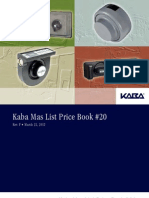 Kaba Mas 2012 Price List